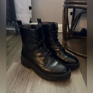 Black Combat Boots